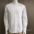 Men's CVC print long sleeve shirt